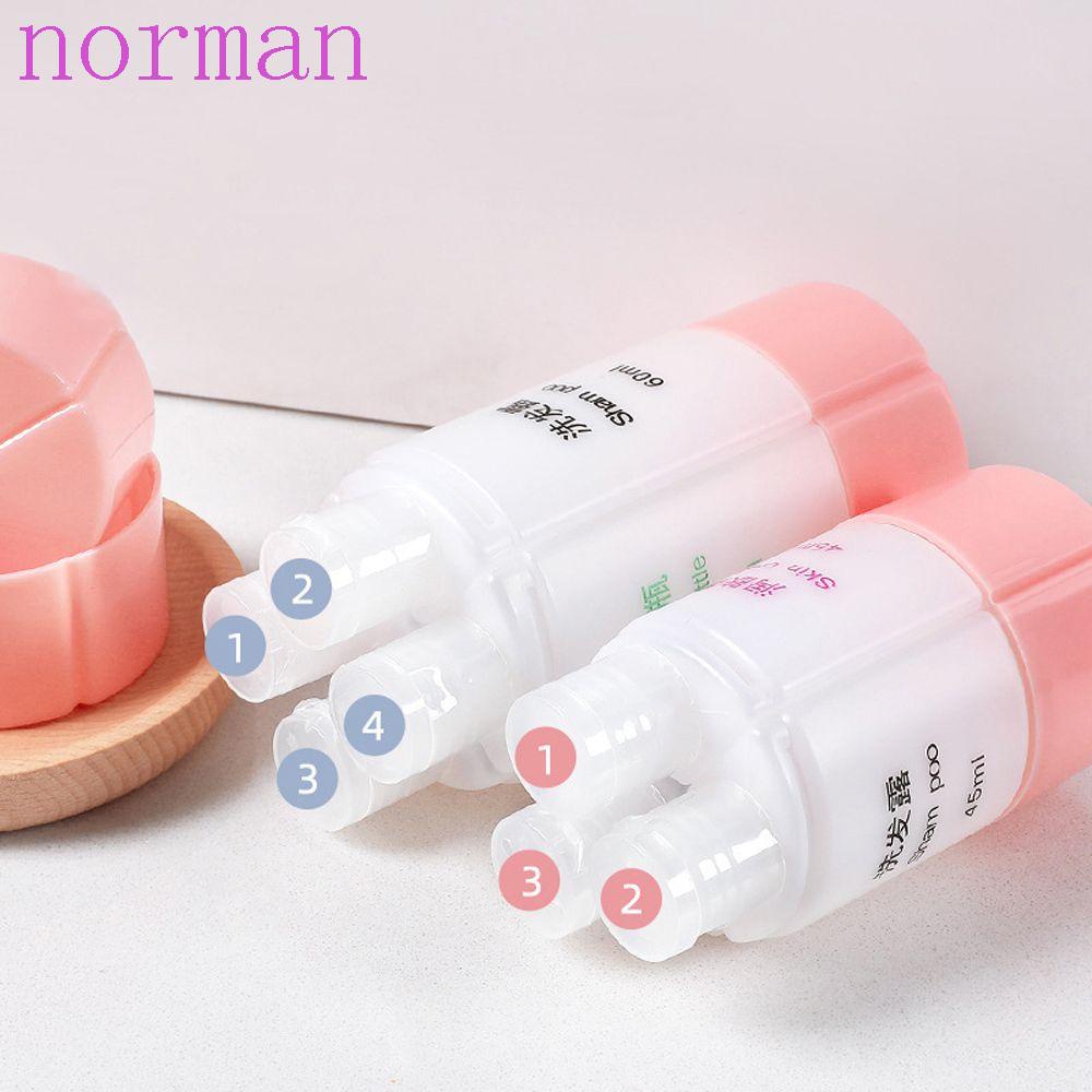 Norman Bình Đựng Xà Phòng Dạng Lỏng 60ml Có Thể Tái Sử Dụng Kèm Giá Đỡ Tiện Lợi