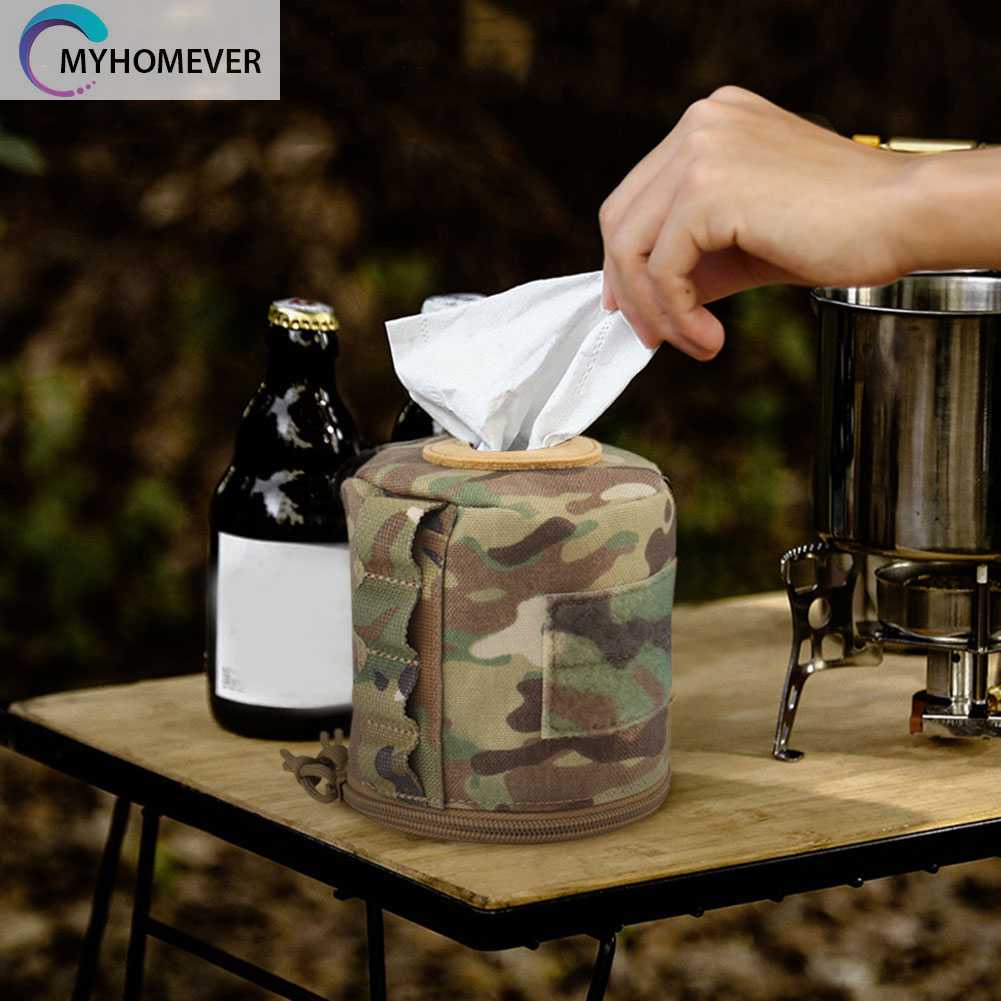 Giá Đỡ Cuộn Khăn Giấy Tiện Lợi Cắm Trại Ngoài Trời