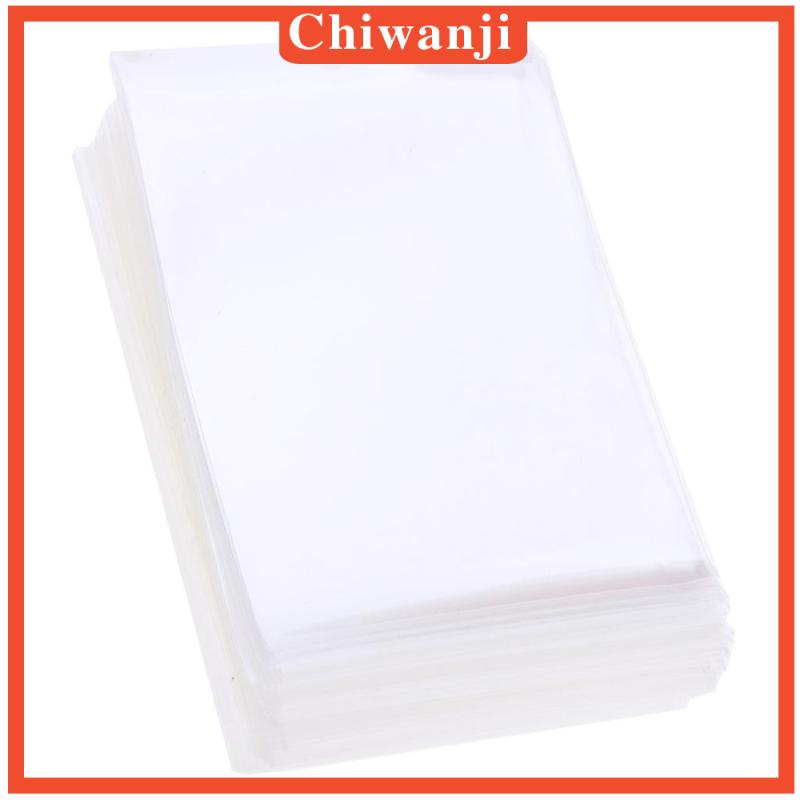 Set 100 Bao Đựng Thẻ Ngân Hàng Trong Suốt Kích Thước 60x90mm