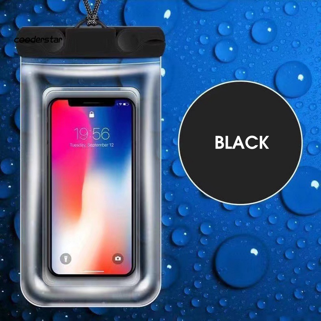 Túi Đựng Điện Thoại Bơm Hơi Chống Nước Trọng Lượng Nhẹ Dùng Khi Đi Bơi