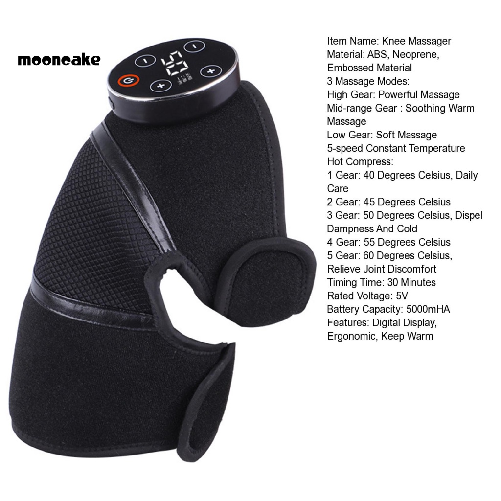 1 Bộ Đệm Sưởi Ấm Bảo Vệ Đầu Gối Và Vai Sạc USB