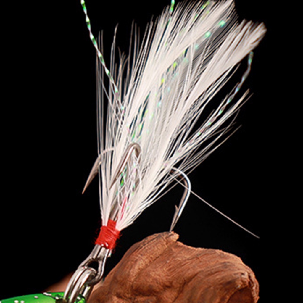 Mồi Câu Cá Giả Bằng Kim Loại Cứng Tăng Chiều Cao Đính Kim Sa Nhiều Màu Sắc