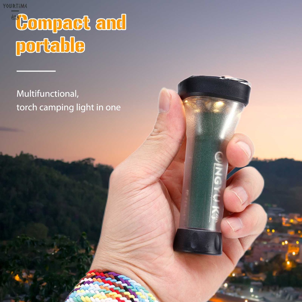 Đèn Pin Cắm Trại &amp; Săn Bắn 2 Trong 1 7H 250LM