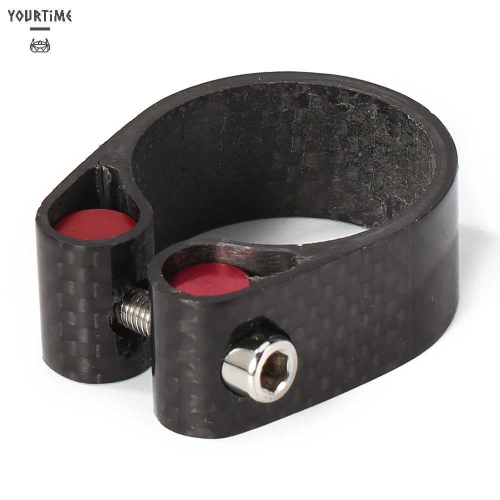 Kẹp Cố Định Yên Xe Đạp 30.8 / 30.9 / 31.6mm Bằng Sợi Carbon