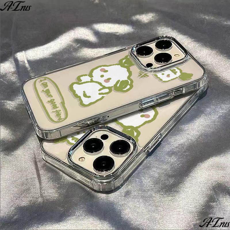 ✅Ốp Điện Thoại Mềm Chống Sốc In Hình Cún Dễ Thương Cho Iphone 1314ProPlus 7I 12 118 max