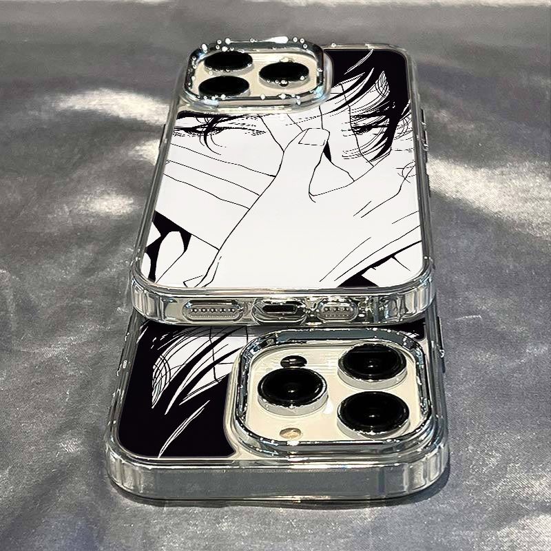 ✅Ốp Điện Thoại Mềm Chống Sốc Kiểu Dáng Đơn Giản Cho iPhone12 11 Mắt plus14pro / Cool 813 Apple 7 D7H1