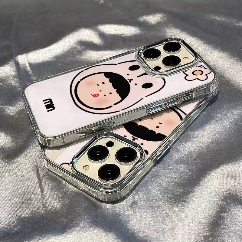 ✅Ốp Điện Thoại Mềm Hình Thỏ Chống Sốc Cho iPhone12xs713 14promax8plus 11Inch