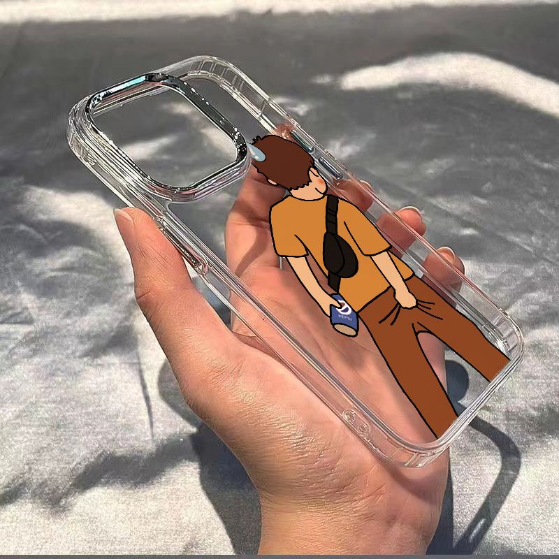 ✅Ốp Điện Thoại Mềm Chống Sốc Cho Iphone1211xs plus8ins 14pro 13 7max R3QO