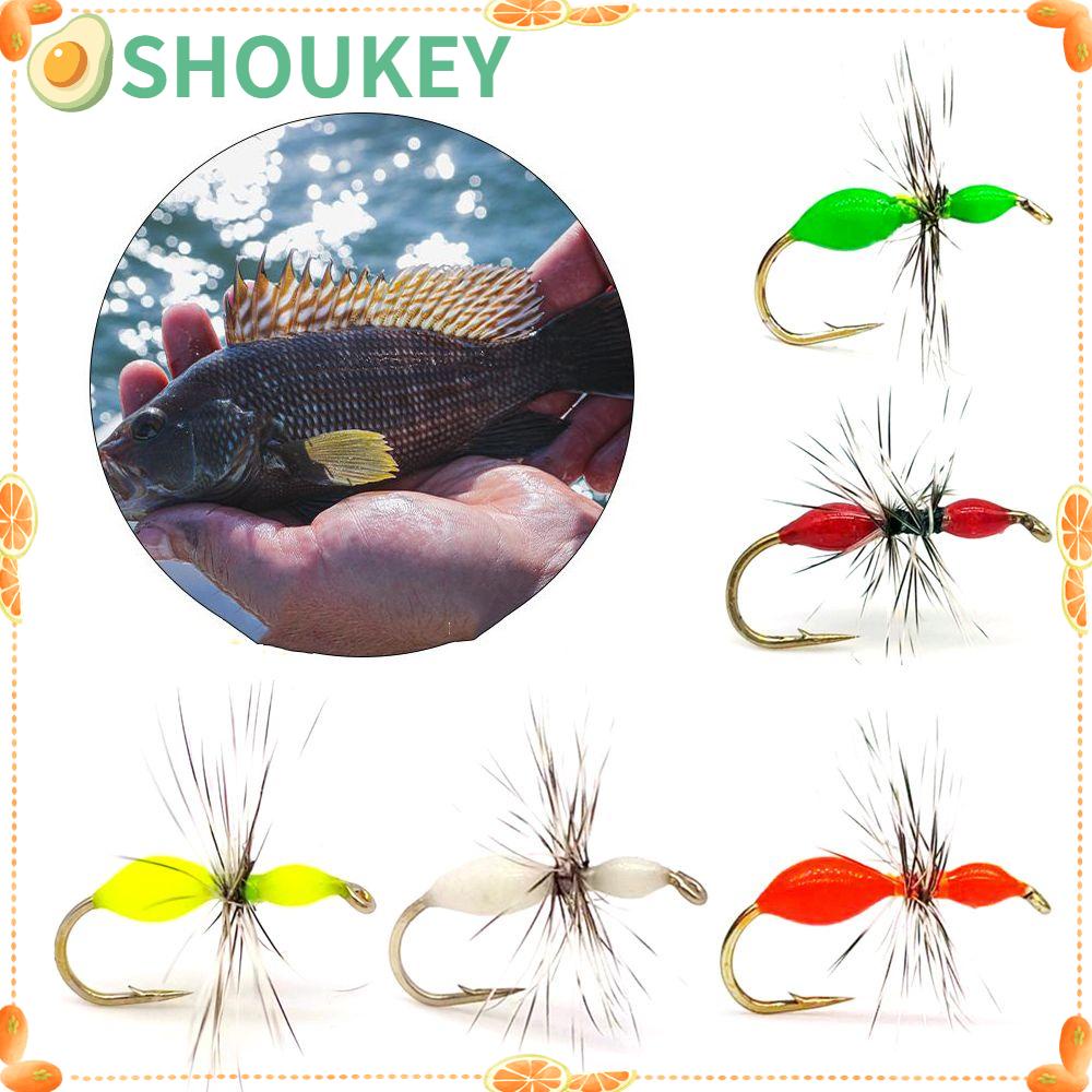 Set 5 Mồi Câu Cá Giả Côn Trùng Tiện Lợi