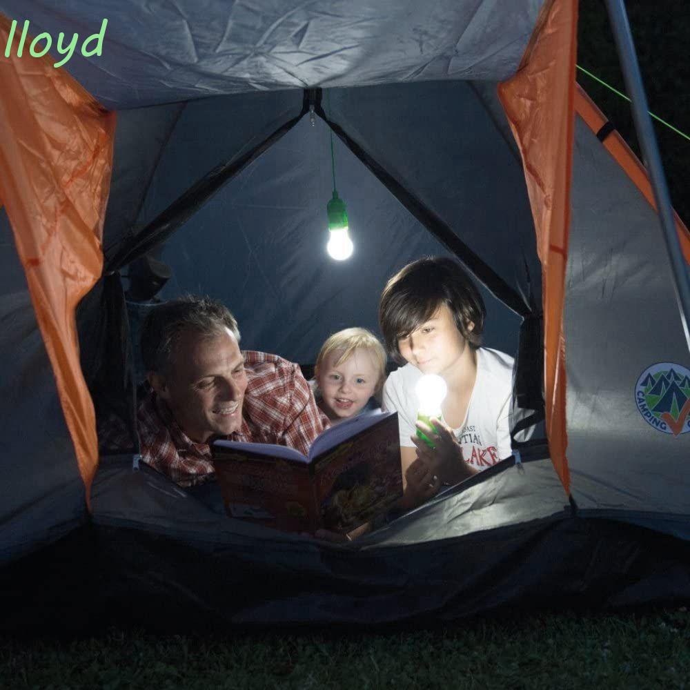 Bóng Đèn Khẩn Cấp Đa Năng Thiết Kế Dạng Dây Kéo Tiện Dụng Cho Cắm Trại / Đi Bộ Đường Dài