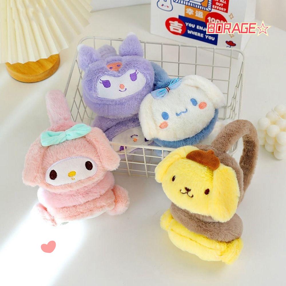 Chụp Tai Giữ Ấm Chống Gió Hình Thú Nhồi Bông Hoạt Hình Dễ Thương