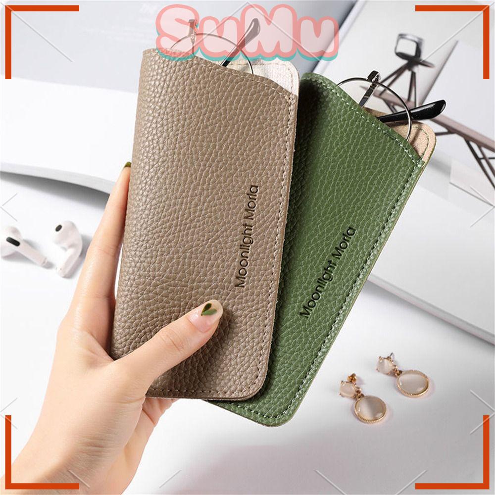 Túi Đựng Mắt Kính Đọc Sách Bằng Da PU Unisex