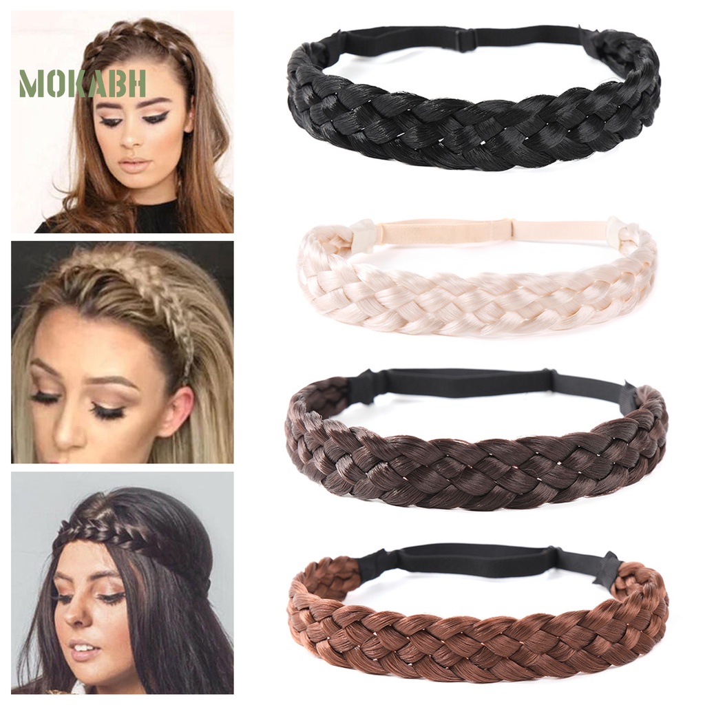 Băng Đô Dệt Kim Co Giãn Nhiều Màu Sắc Phong Cách Bohemian