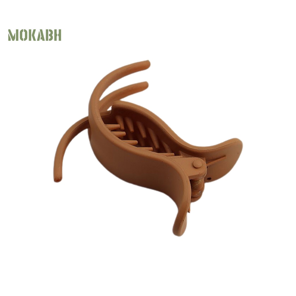 Kẹp Tóc Chống Trượt Màu Trơn Dễ Sử Dụng Dành Cho Nữ