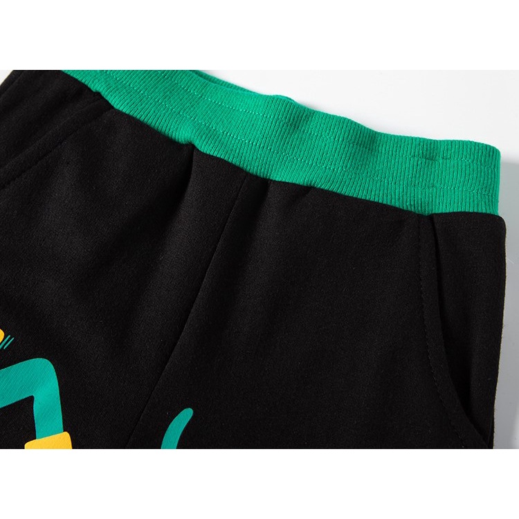 Quần Short Cotton Lưng Vừa In Họa Tiết Xe Công Trường Hoạt Hình Thời Trang Mùa Hè 2023 Cho Bé Trai