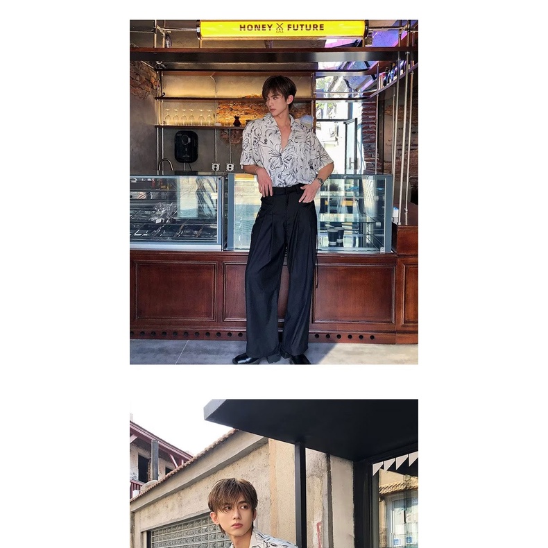 Áo Sơ Mi Họa Tiết Hoa Phong Cách Hawaii Thời Trang Mùa Hè Mới