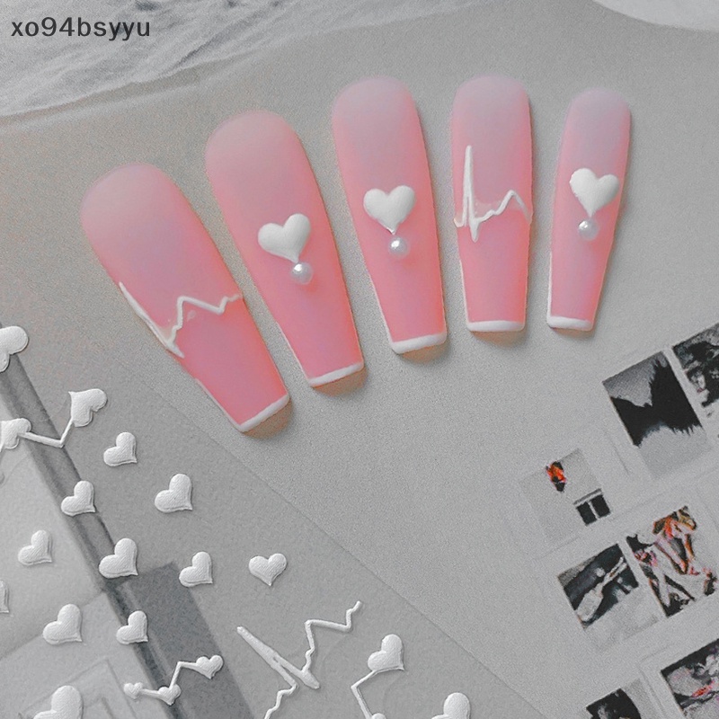 1 Tờ Miếng Dán Trang Trí Móng Tay 5D xo94bsyyu