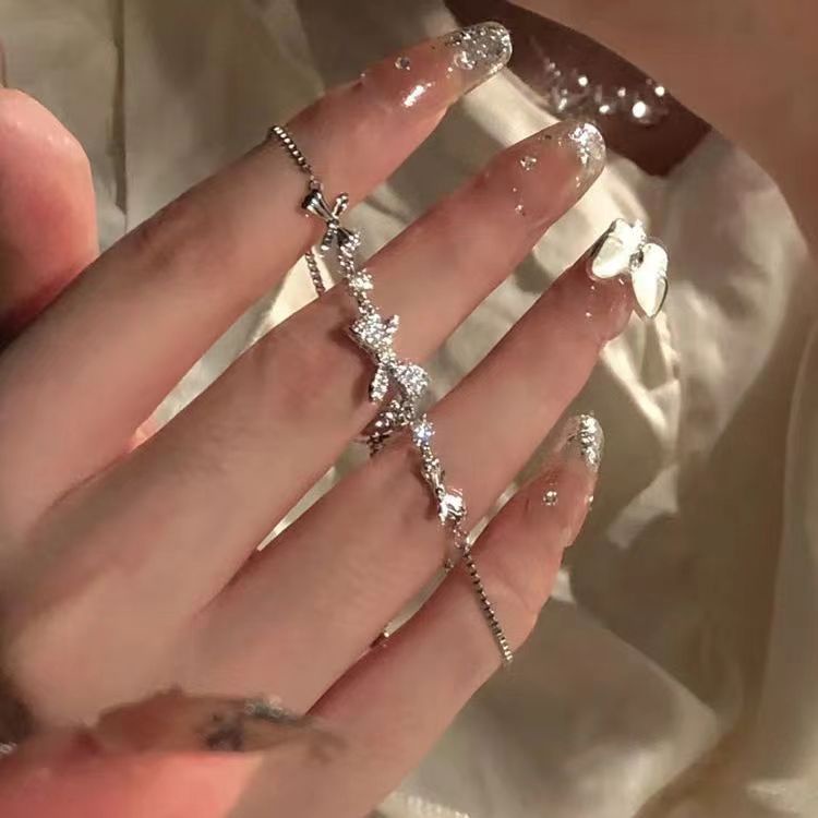 Vòng Tay Hợp Kim Đính Đá Zircon Trái Tim Thời Trang Cho Nữ
