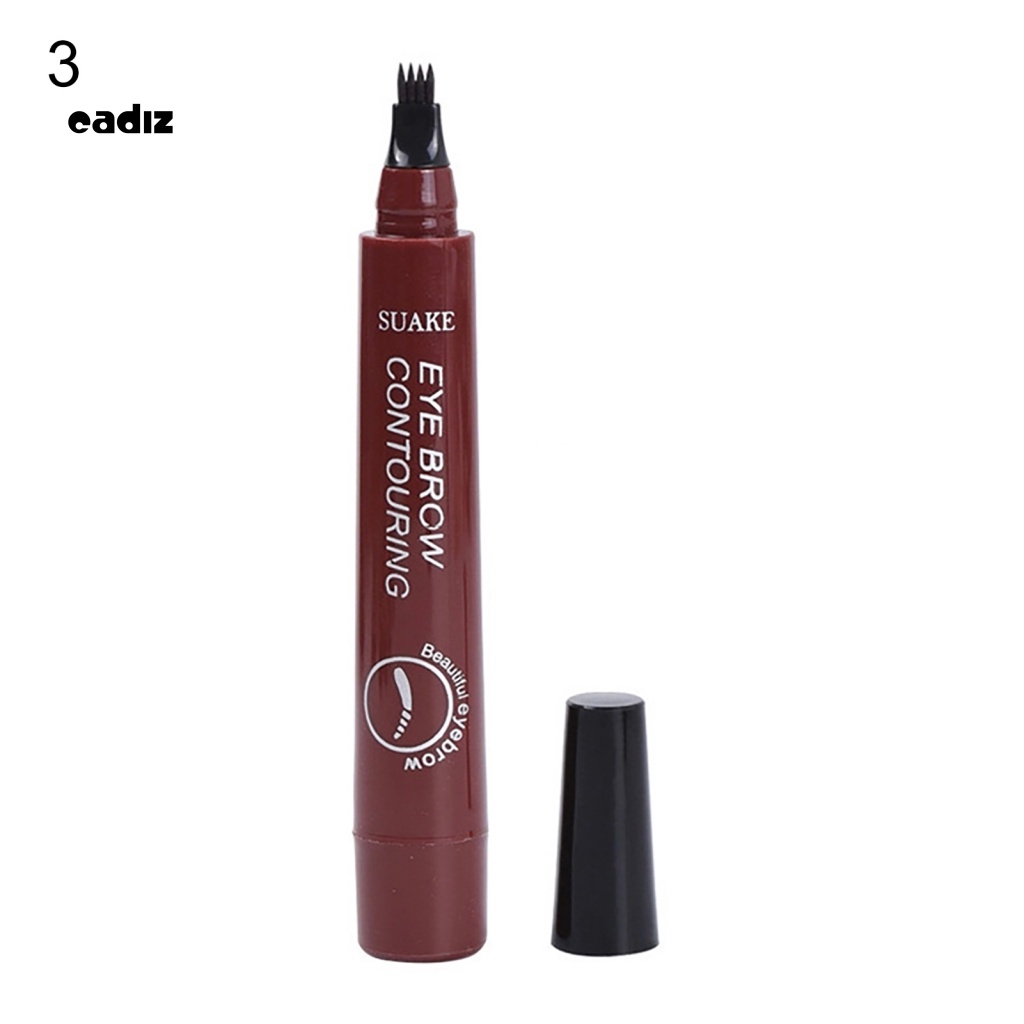 Bút Kẻ Mày Đầu 4 Ngạnh Cho Nét Vẽ Mềm Mại Tự Nhiên Dễ Sử Dụng