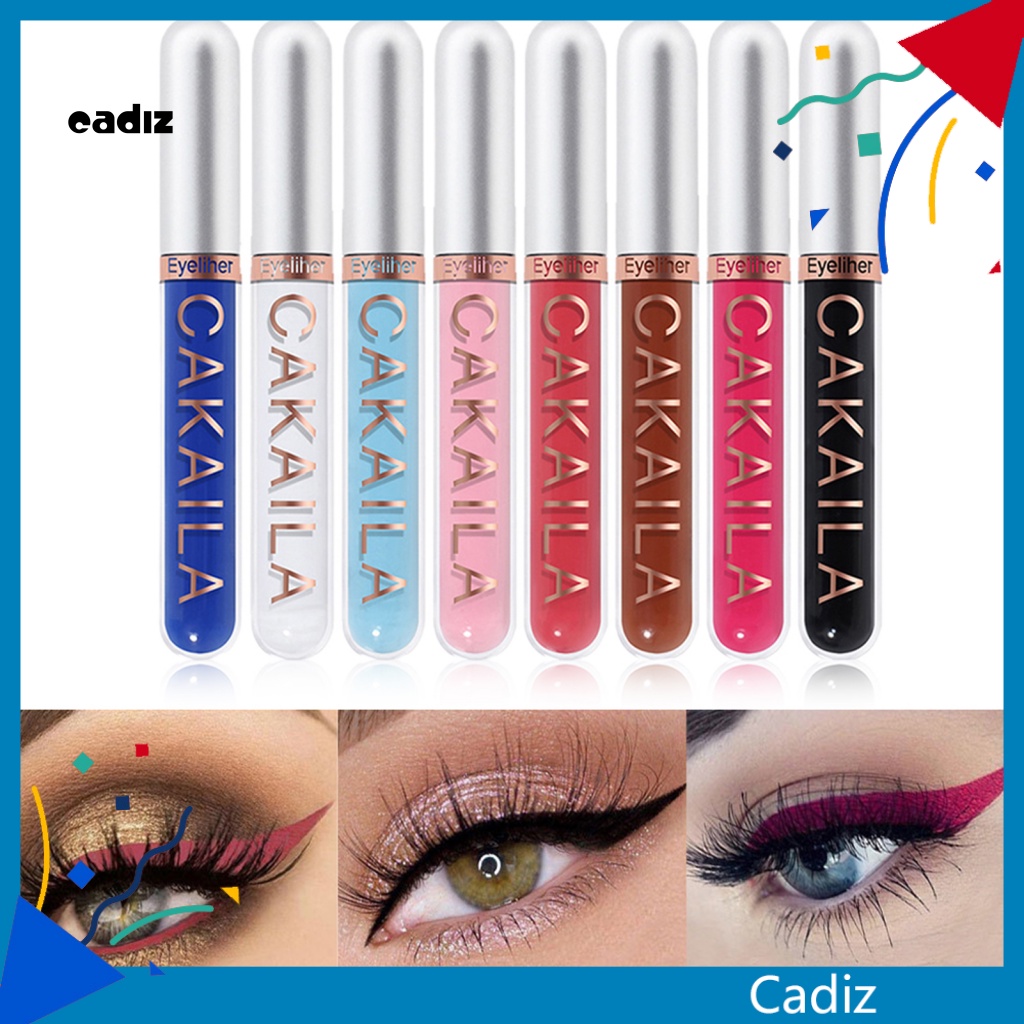 Set 8 Bút Kẻ Mắt Dạng Lỏng 2.5ML Chống Nước Đa Năng Tiện Dụng