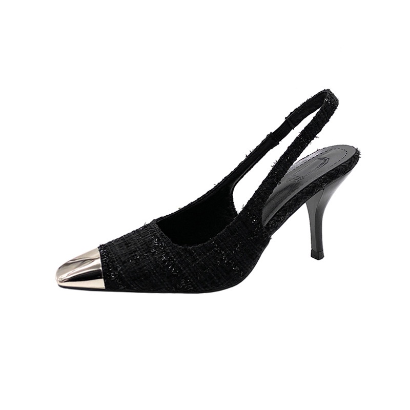 Giày Cao Gót Nữ Giày Cao Gót Mũi Nhọn Thời Trang Mùa Hè Pháp 2023