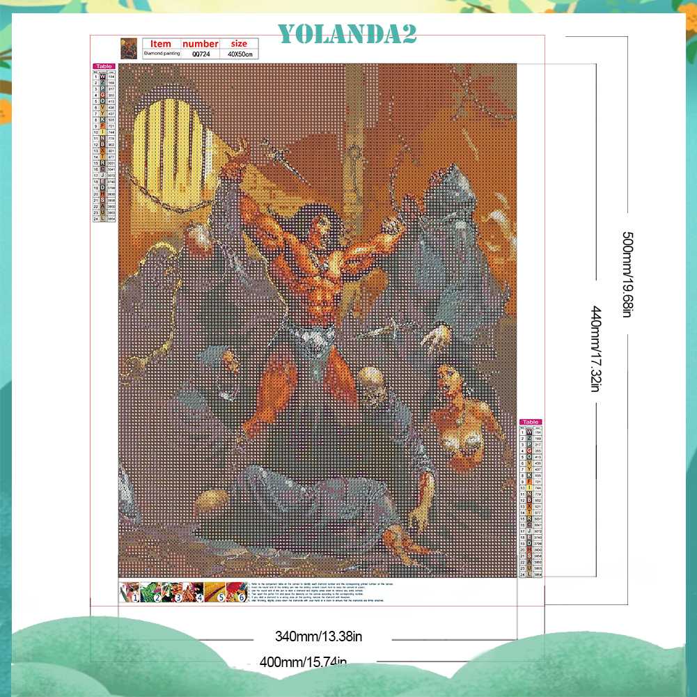 Bộ Tranh Đính Đá 5D Toàn Diện Họa Tiết Rebellion Độc Đáo DIY Dùng Trang Trí Nhà Cửa