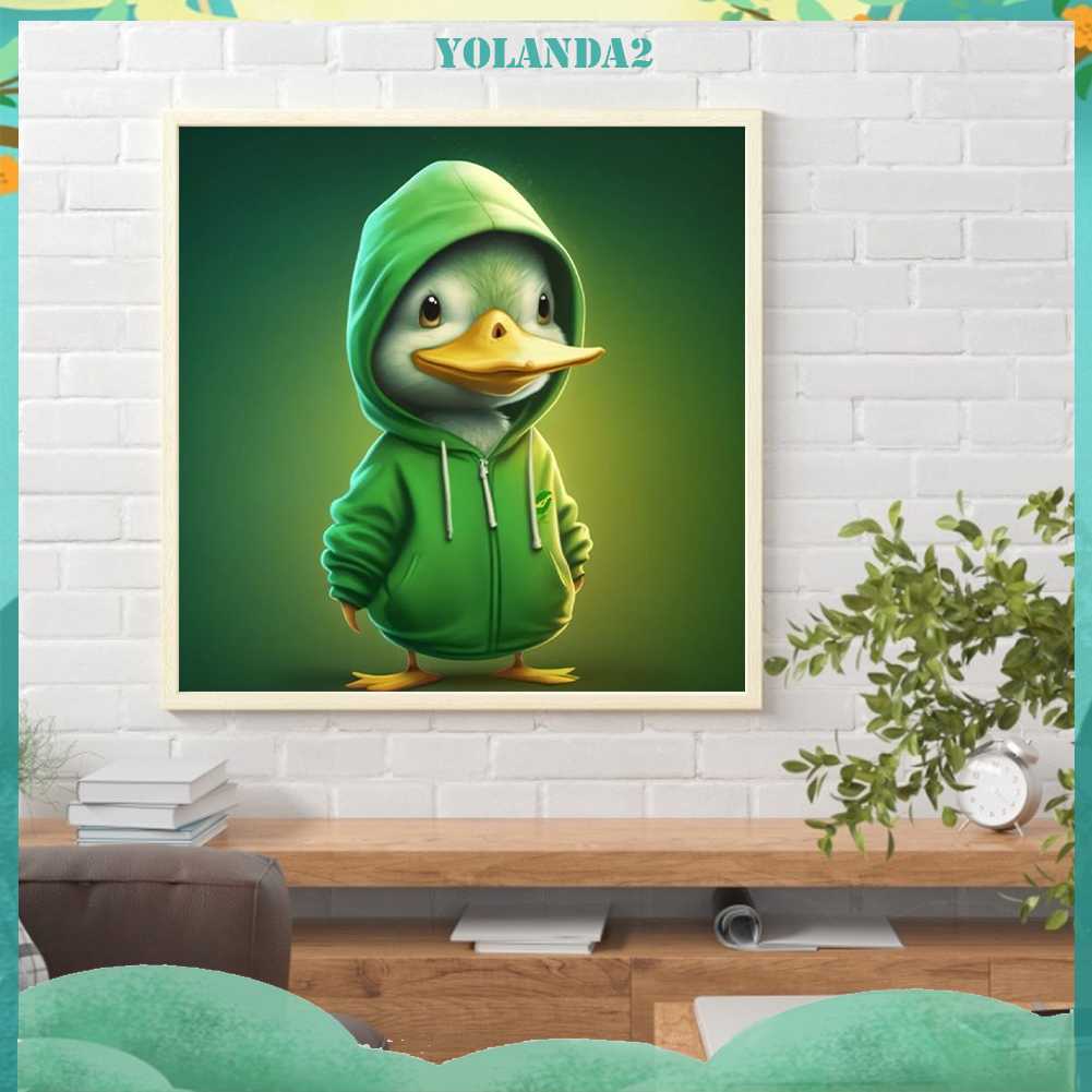 Tranh Đính Đá Kim Cương Toàn Bộ 5D DIY Hình Vẽ Vịt