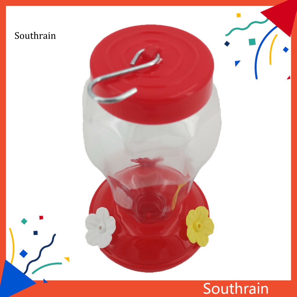 Bình Đựng Nước Trong Suốt Dung Tích Lớn Có Móc Treo Cho Chim Ruồi