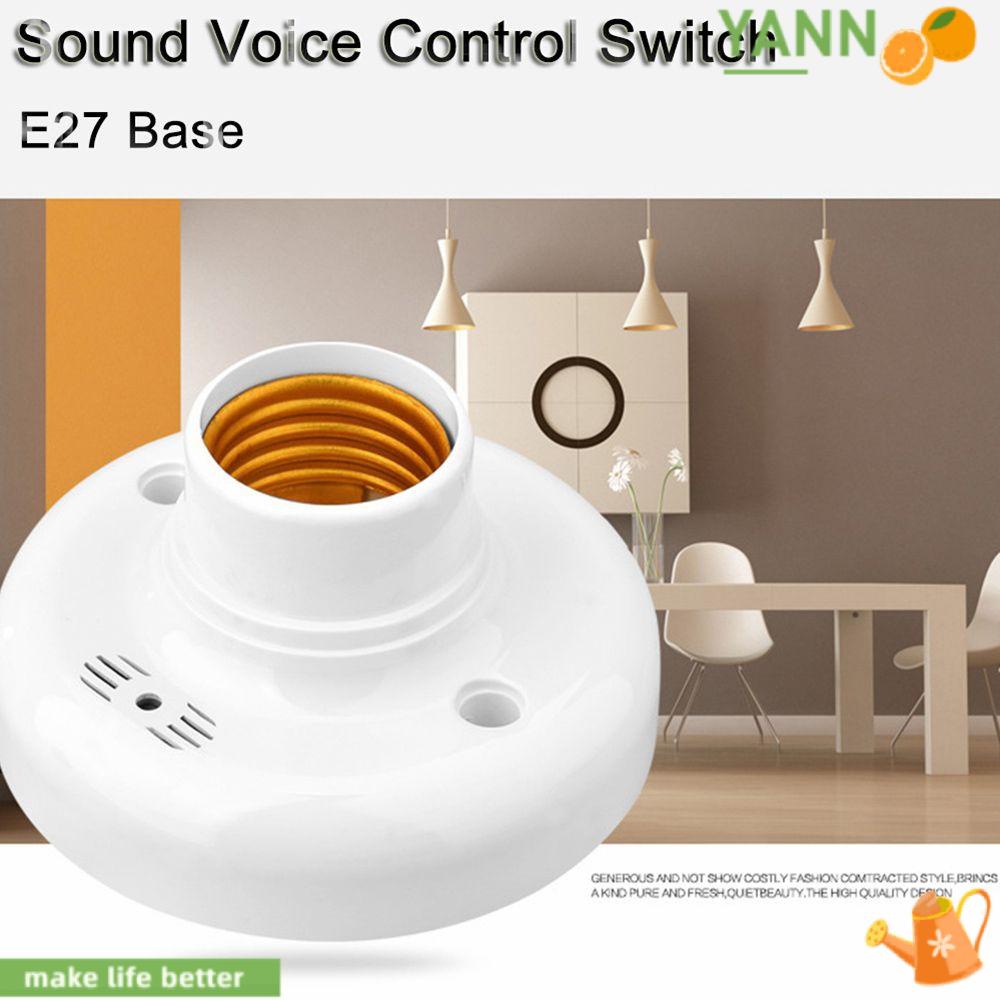 Chuôi Đèn Thông Minh AC220V E27 Điều Khiển Bằng Giọng Nói Tắt Mở Tự Động