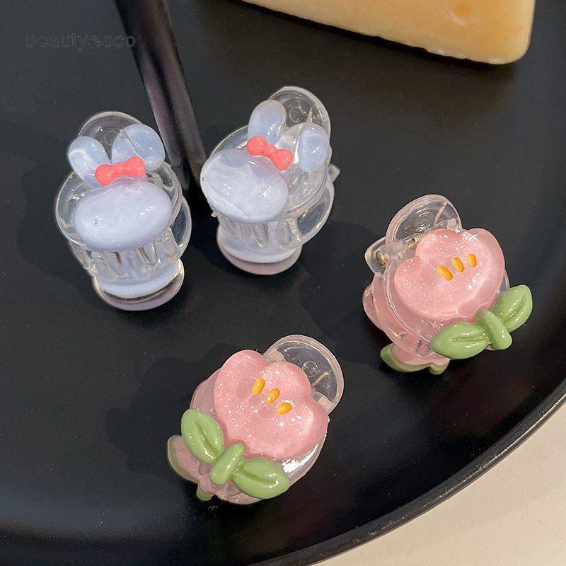 Beautycoco🍊Kẹp Tóc Cỡ Nhỏ Họa Tiết Hoạt Hình Dễ Thương Thời Trang Mùa Hè Cho Bé Gái