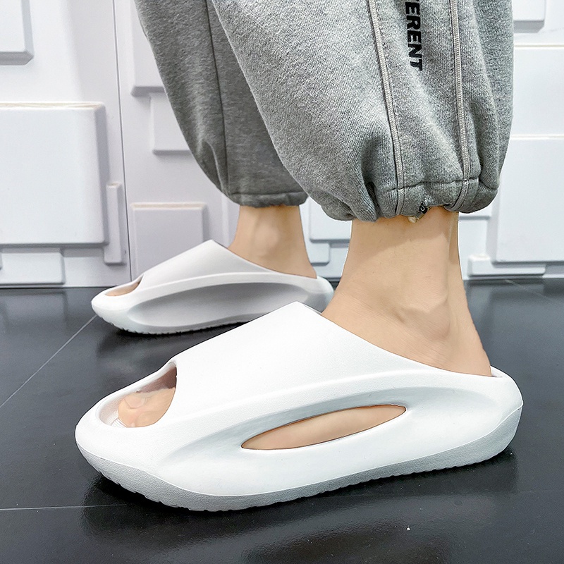 Dép Đi Trong Nhà Đế Dày Chống Trượt Thời Trang Mùa Hè Cho Cặp Đôi