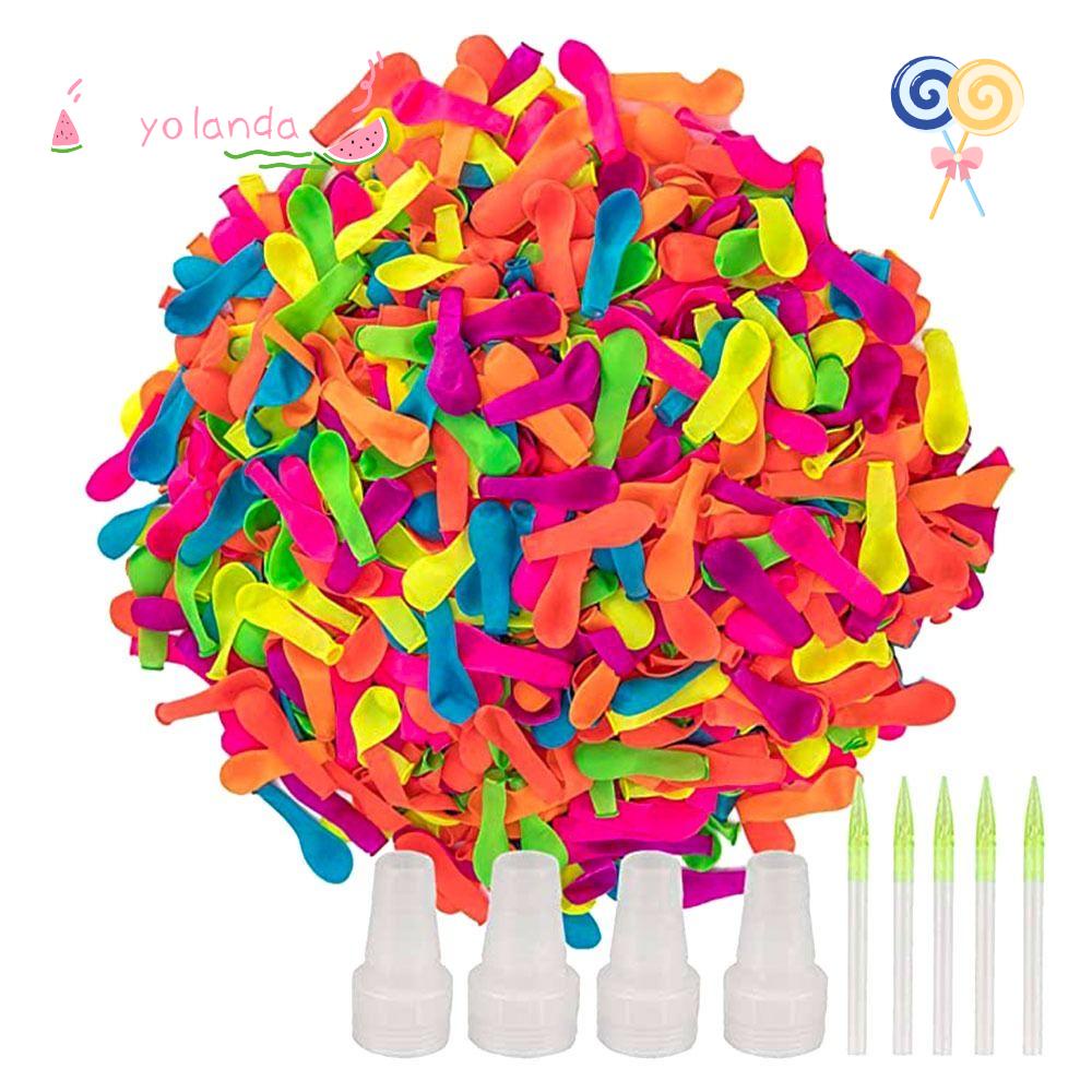 Set 50 Bong Bóng Nước Vui Nhộn Màu Sắc Ngẫu Nhiên Cho Bé