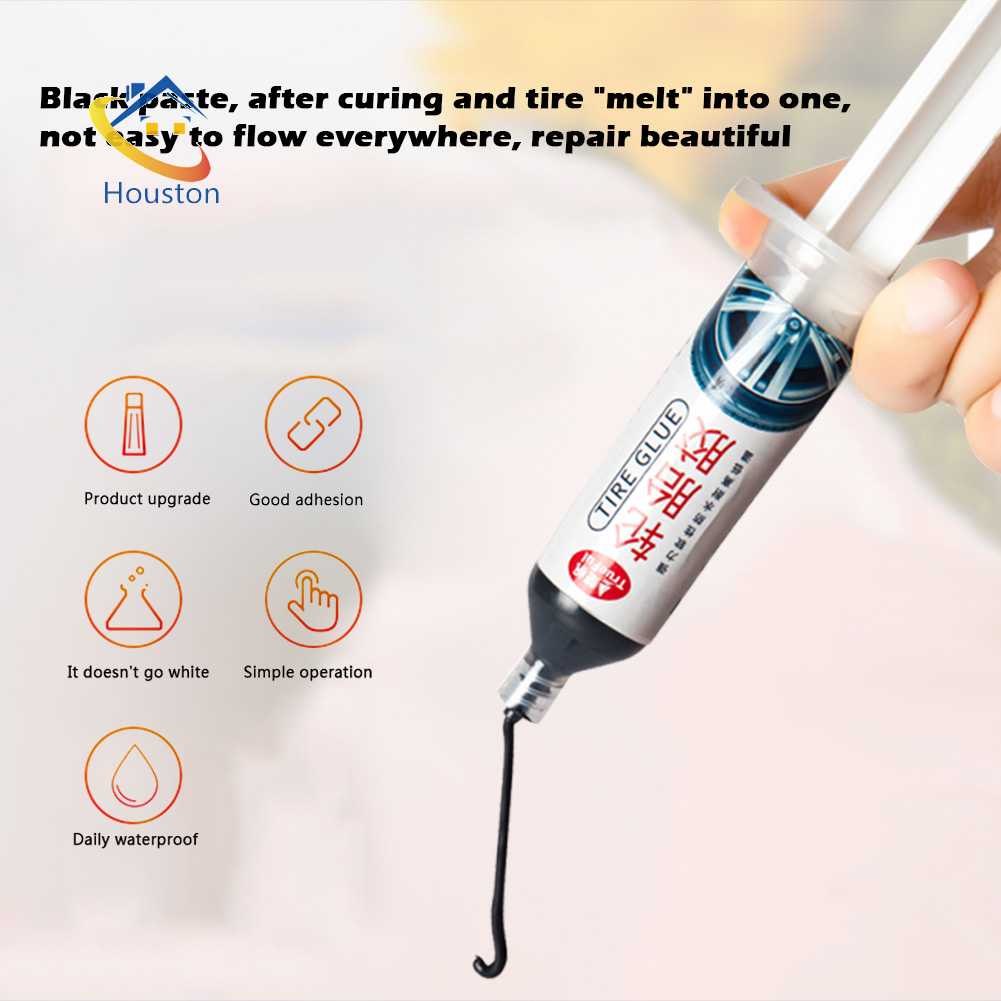 Keo Dán Cao Su Vá Lốp Xe Hơi / Mô Tô / Xe Máy 30ml Thông Dụng