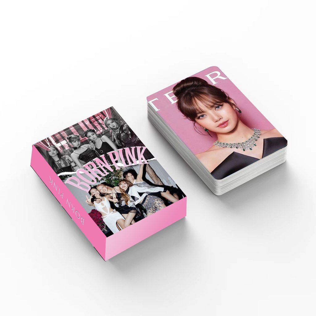 Hộp 55 Ảnh Thẻ Lomo Nhóm Nhạc Blackpink
