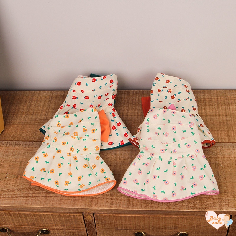 Khung Thành Cho Bé Chất Lượng Cao❤Mũ Chống Nắng Trọng Lượng Nhẹ In Họa Tiết Hoa Thời Trang Và Ngọt Ngào Cho Bé Gái