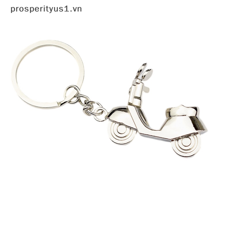 Móc Khóa Kim Loại Hình Xe Máy 3D prosperityus1