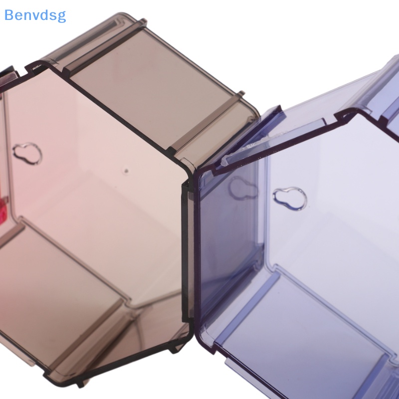 Benvdsg > Hộp Đựng Mô Hình Kim Cương Lục Giác Trong Suốt Trưng Bày DIY Cho Bé