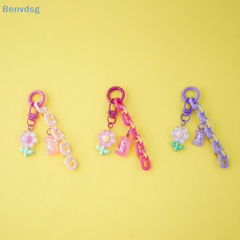 Benvdsg &gt; Móc Khóa Resin Nhỏ Hình Hoa Tulip Sáng Tạo Thời Thượng Trang Trí Túi Xách Nữ