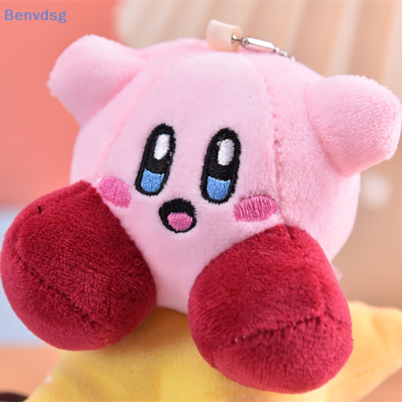 Benvdsg &gt; Móc Khóa Xe Hơi Đồ Chơi Kirby Nhồi Bông Màu Hồng Dễ Thương