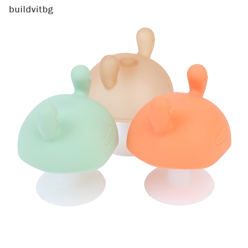 Đồ Chơi Ngậm Nướu Hình Nấm Hoạt Hình Bằng Silicone Dành Cho Trẻ Em