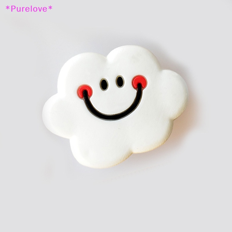 Set 12 Phụ Kiện Trang Trí Giày Hình Đám Mây / Hoa Bằng PVC Diy Mới