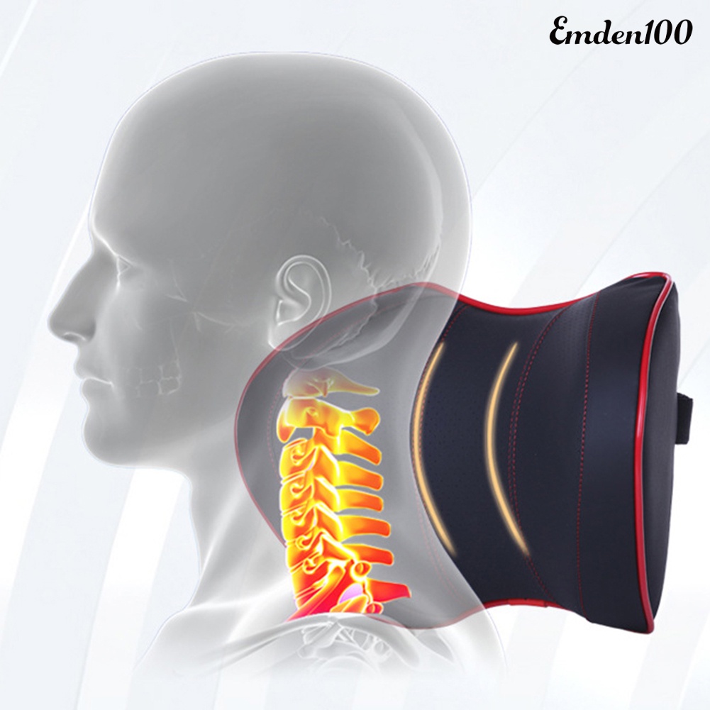 Gối Tựa Đầu Và Cổ Bằng Cao Su Non Điều Chỉnh Được Cho Ghế Ngồi Xe Hơi