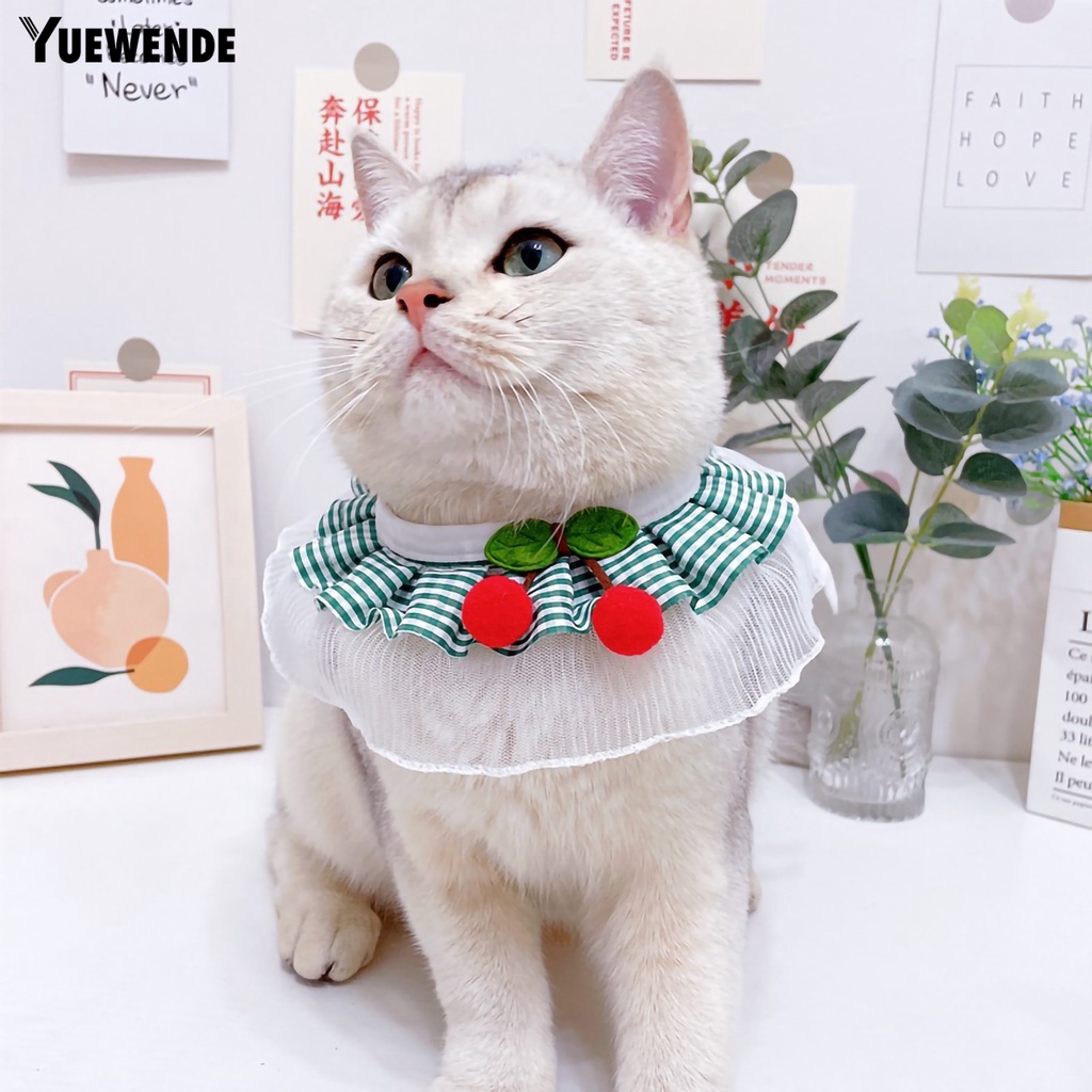 Vòng Cổ Hình Trái Cherry Xinh Xắn Cho Thú Cưng