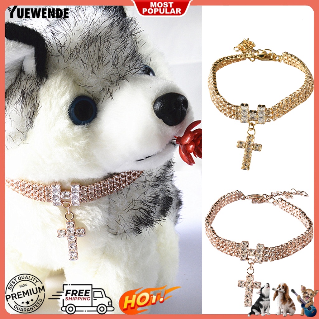 Vòng Cổ Đính Đá Thời Trang Dành Cho Thú Cưng YQ.E