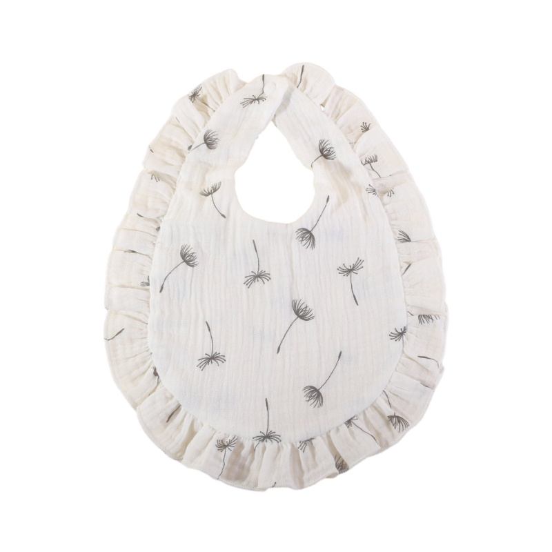 Yếm Ăn Chất Liệu Cotton Mềm Mại Dành Cho Bé Trai Và Bé Gái