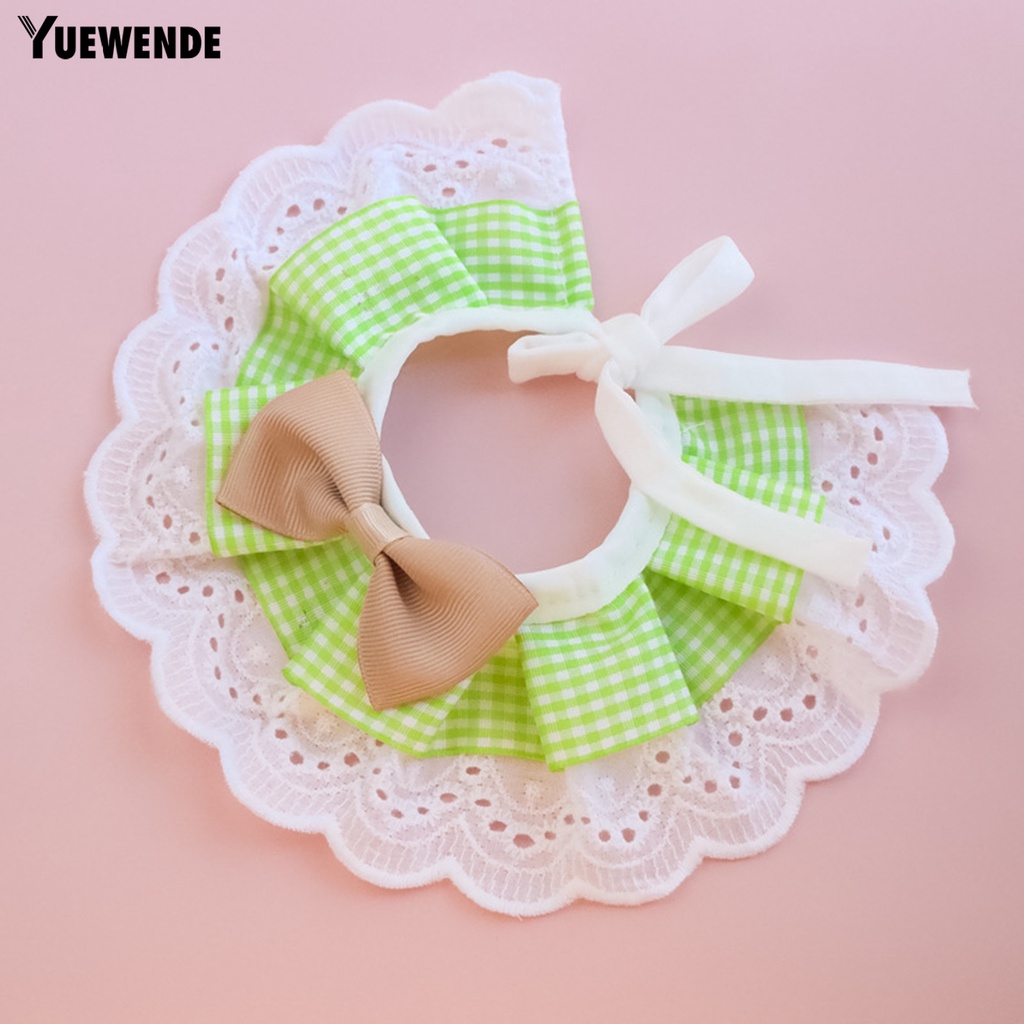 Yq.e Yếm Thắt Nơ Nhiều Màu Bằng Polyester Thân Thiện Với Da Chống Mài Mòn Dễ Sử Dụng Dành Cho Thú Cưng