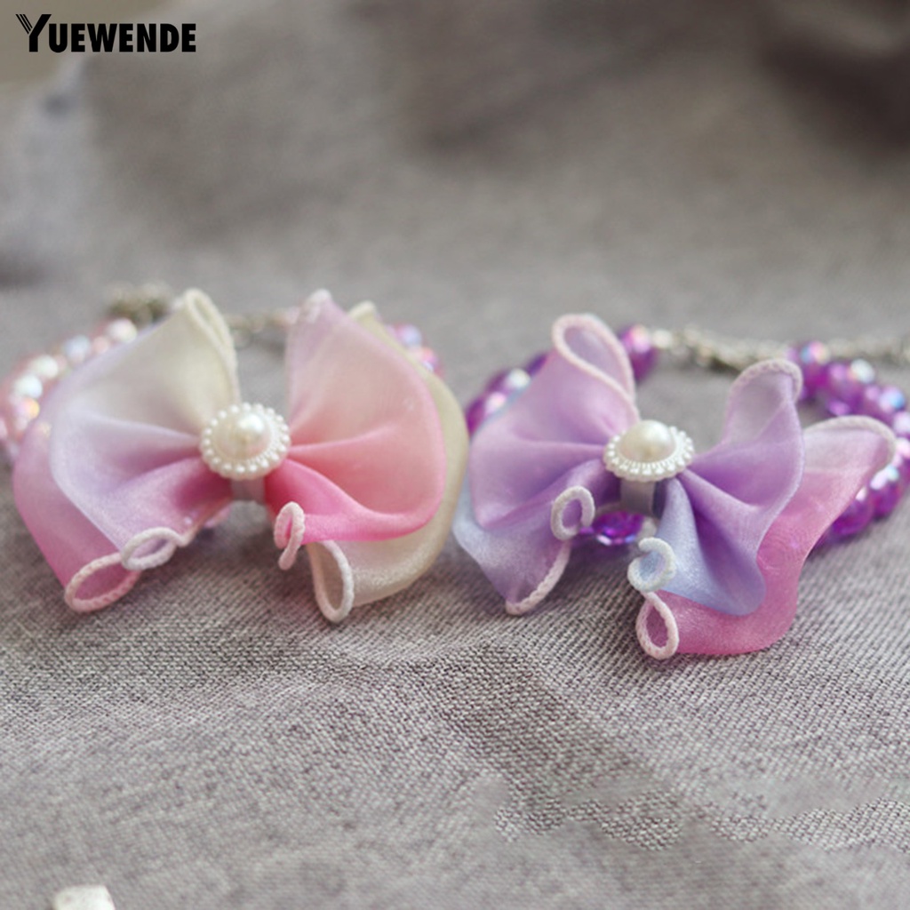 Vòng Cổ Thắt Nơ Xinh Xắn Cho Thú Cưng