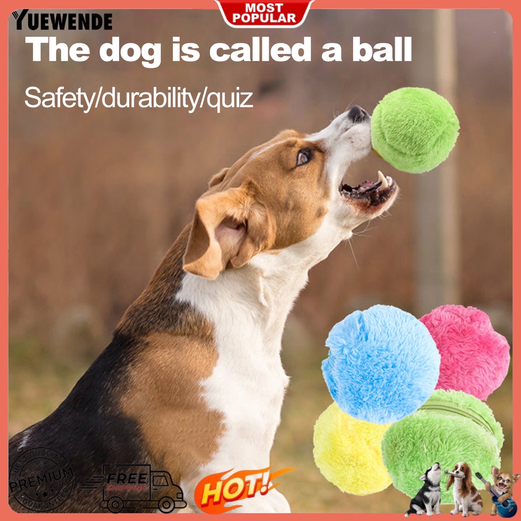 1 Bộ Bóng Lông Mềm YQ.E Chống Cắn Có Thể Sạc Lại Và Âm Thanh Dành Cho Thú Cưng