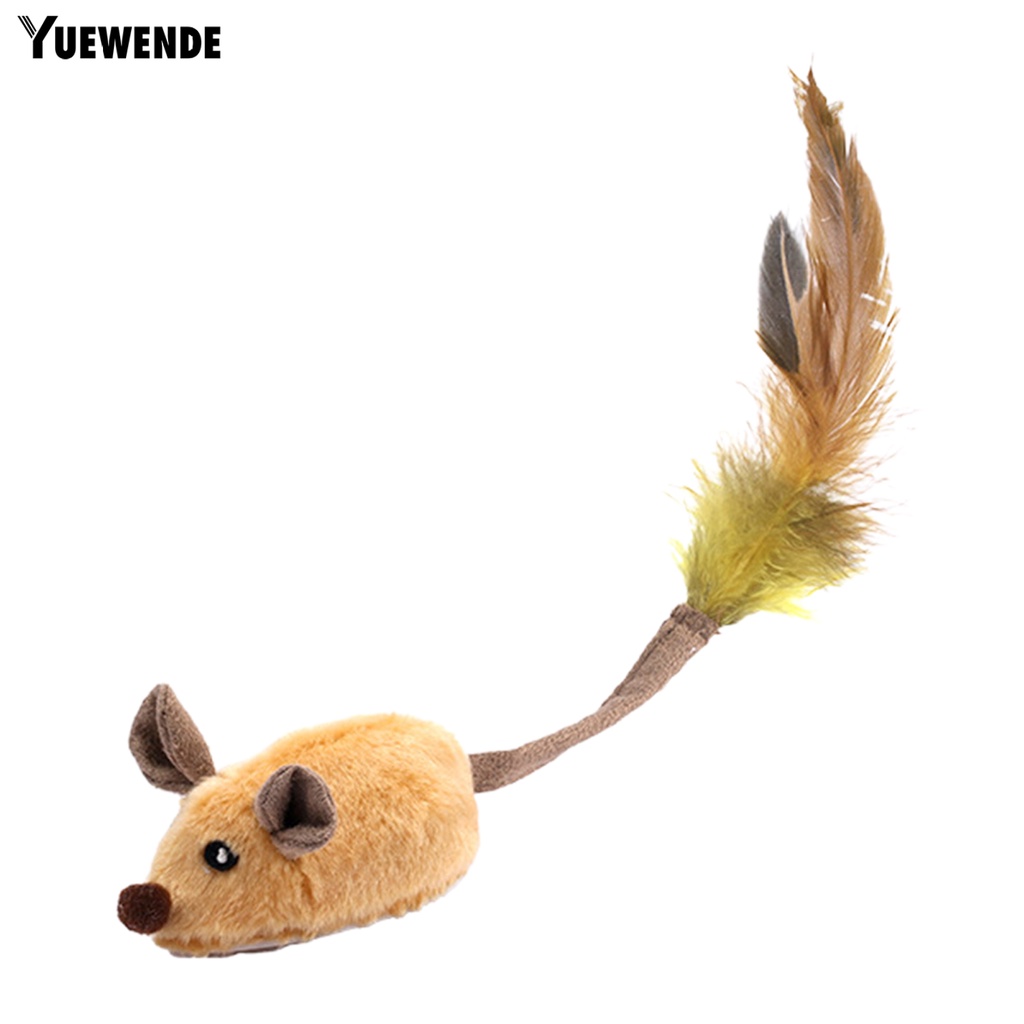 Đồ Chơi Chuột Điện Tử Thông Minh Có Đèn LED Cho Mèo Cưng