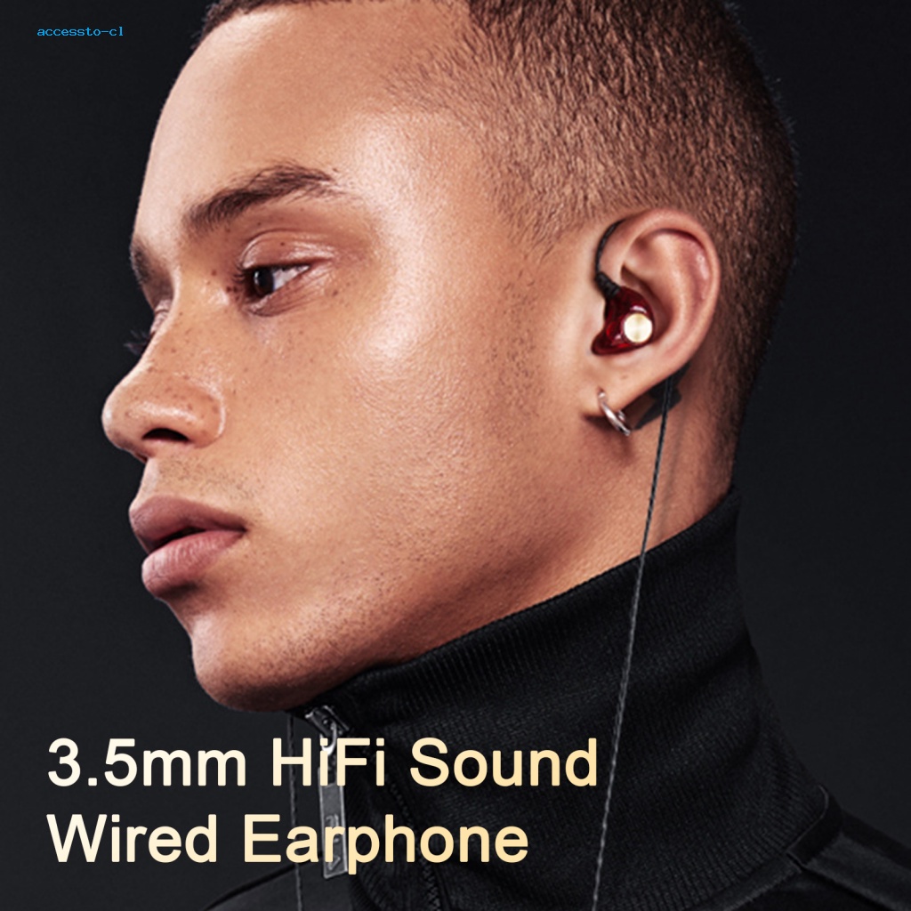 Tai Nghe Chống Sốc Có Dây Giắc 3.5mm Âm Thanh HiFi Dành Cho Điện Thoại